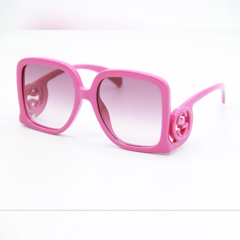 NEW GUCCI GG1326S 004 PINK SQUARE WOMEN SUNGLASSES GUCCI
